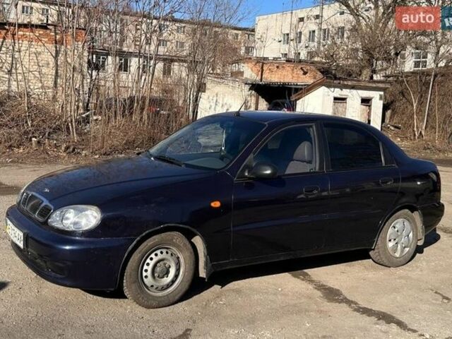 Синій Деу Ланос, об'ємом двигуна 1.5 л та пробігом 133 тис. км за 3400 $, фото 1 на Automoto.ua