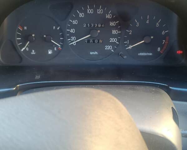 Синий Дэу Ланос, объемом двигателя 1.5 л и пробегом 217 тыс. км за 2100 $, фото 1 на Automoto.ua