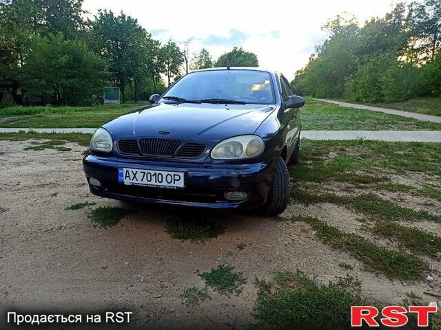 Синій Деу Ланос, об'ємом двигуна 1.5 л та пробігом 191 тис. км за 2200 $, фото 1 на Automoto.ua