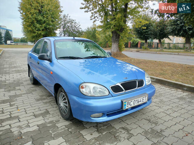 Синій Деу Ланос, об'ємом двигуна 1.5 л та пробігом 190 тис. км за 2800 $, фото 1 на Automoto.ua