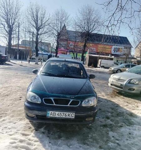 Синий Дэу Ланос, объемом двигателя 1.5 л и пробегом 155 тыс. км за 3000 $, фото 1 на Automoto.ua