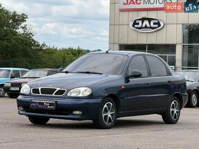 Синій Деу Ланос, об'ємом двигуна 1.5 л та пробігом 224 тис. км за 2400 $, фото 1 на Automoto.ua