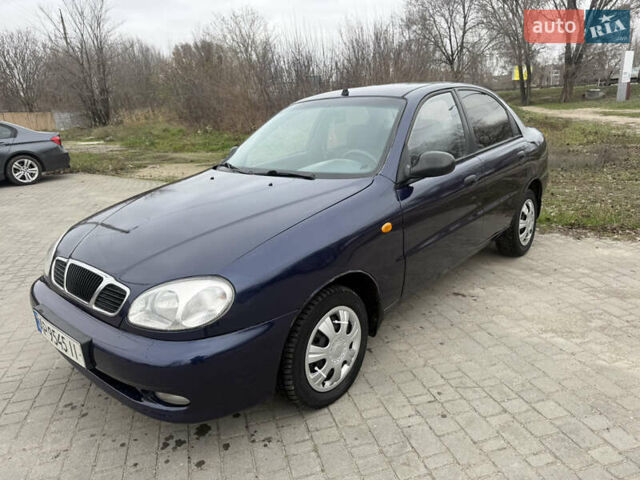 Синій Деу Ланос, об'ємом двигуна 1.6 л та пробігом 200 тис. км за 2500 $, фото 1 на Automoto.ua