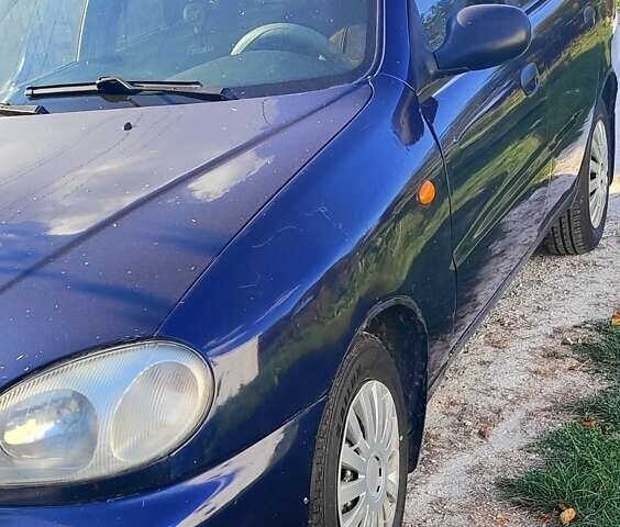 Синий Дэу Ланос, объемом двигателя 1.5 л и пробегом 251 тыс. км за 2200 $, фото 1 на Automoto.ua