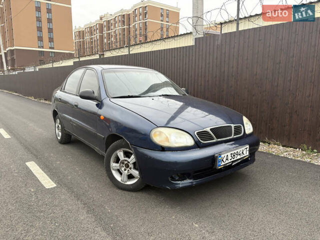 Дэу Ланос 2006 в Киеве на Automoto.ua Синий Дэу Ланос, объемом двигателя 1.5 л и пробегом 270 тыс. км за 1700 $, фото 1 на Automoto.ua