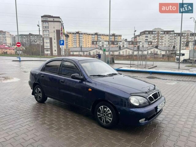 Синій Деу Ланос, об'ємом двигуна 1.5 л та пробігом 250 тис. км за 1550 $, фото 1 на Automoto.ua