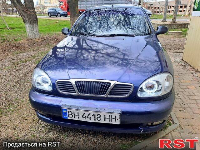 Синий Дэу Ланос, объемом двигателя 1.5 л и пробегом 0 тыс. км за 1900 $, фото 1 на Automoto.ua