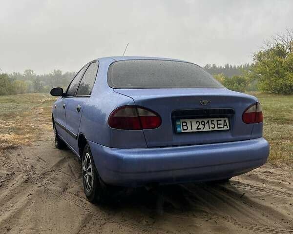 Дэу Ланос 2006 в Полтаве на Automoto.ua Синий Дэу Ланос, объемом двигателя 1.5 л и пробегом 224 тыс. км за 2500 $, фото 1 на Automoto.ua