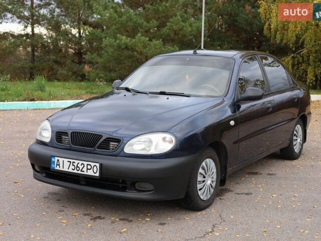 Синій Деу Ланос, об'ємом двигуна 1.5 л та пробігом 185 тис. км за 1800 $, фото 1 на Automoto.ua