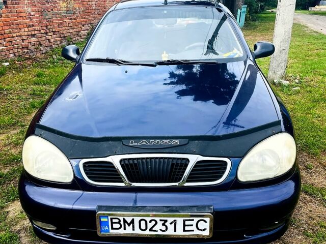 Синий Дэу Ланос, объемом двигателя 1.5 л и пробегом 14 тыс. км за 2100 $, фото 1 на Automoto.ua