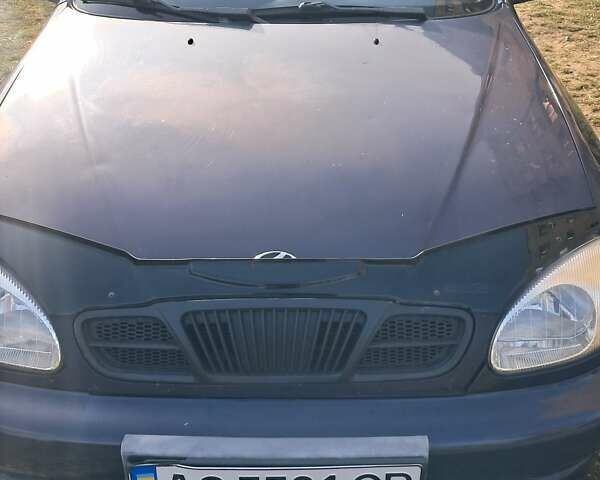 Синий Дэу Ланос, объемом двигателя 1.5 л и пробегом 172 тыс. км за 1800 $, фото 1 на Automoto.ua