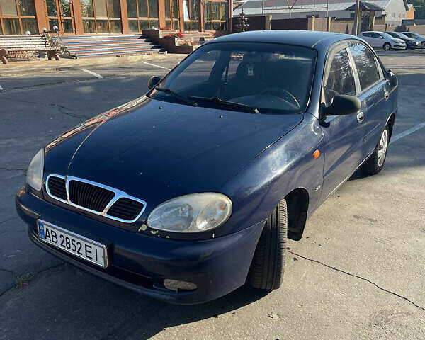 Синий Дэу Ланос, объемом двигателя 1.5 л и пробегом 213 тыс. км за 2300 $, фото 1 на Automoto.ua