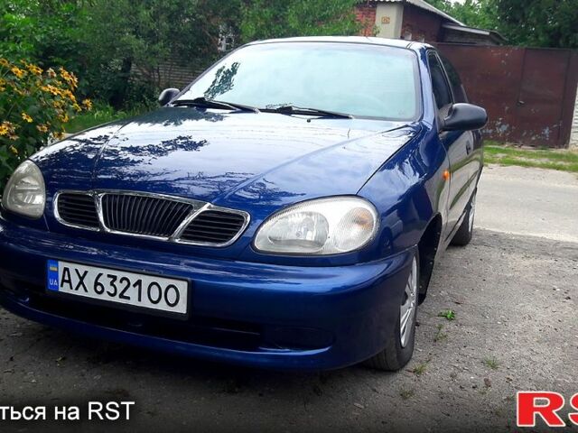 Синий Дэу Ланос, объемом двигателя 1.5 л и пробегом 280 тыс. км за 2600 $, фото 1 на Automoto.ua