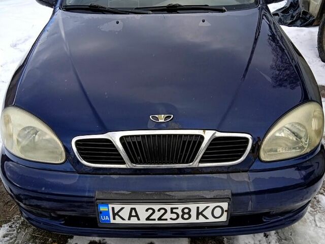 Синій Деу Ланос, об'ємом двигуна 1.5 л та пробігом 200 тис. км за 1400 $, фото 1 на Automoto.ua