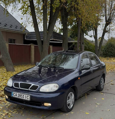 Дэу Ланос 2006 в Золотоноше на Automoto.ua Синий Дэу Ланос, объемом двигателя 1.6 л и пробегом 220 тыс. км за 2750 $, фото 1 на Automoto.ua