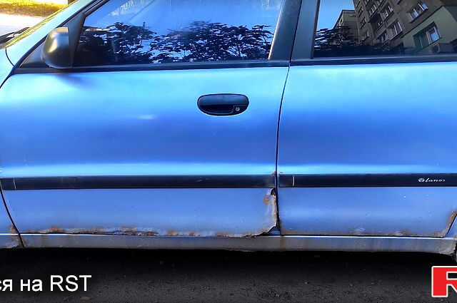 Синий Дэу Ланос, объемом двигателя 1.5 л и пробегом 223 тыс. км за 1350 $, фото 1 на Automoto.ua