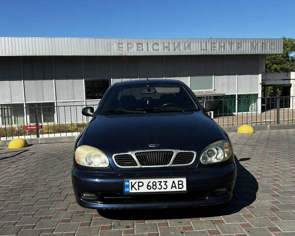 Синий Дэу Ланос, объемом двигателя 1.5 л и пробегом 149 тыс. км за 2400 $, фото 1 на Automoto.ua