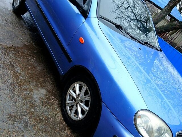 Синий Дэу Ланос, объемом двигателя 1.4 л и пробегом 20200 тыс. км за 2900 $, фото 1 на Automoto.ua