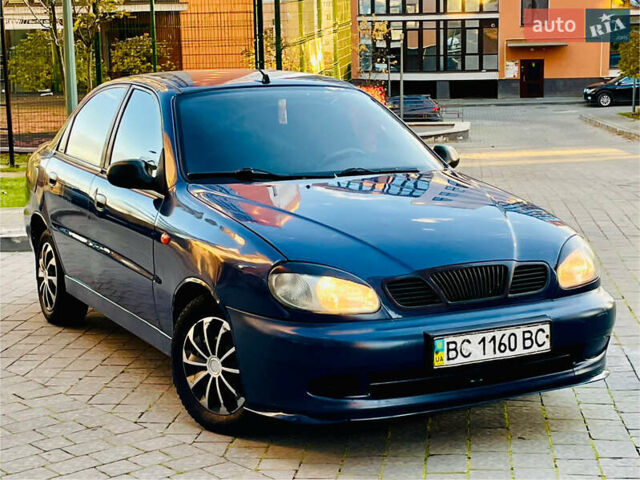 Синій Деу Ланос, об'ємом двигуна 1.5 л та пробігом 140 тис. км за 1450 $, фото 1 на Automoto.ua