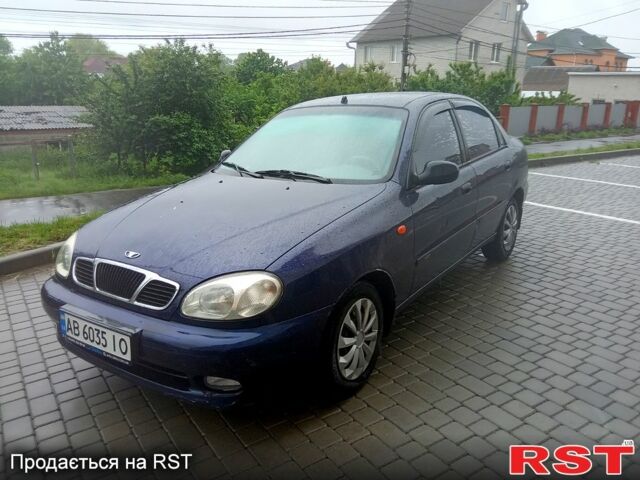 Синий Дэу Ланос, объемом двигателя 1.5 л и пробегом 268 тыс. км за 1750 $, фото 1 на Automoto.ua