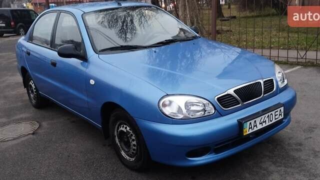 Синий Дэу Ланос, объемом двигателя 1.5 л и пробегом 17 тыс. км за 2950 $, фото 1 на Automoto.ua