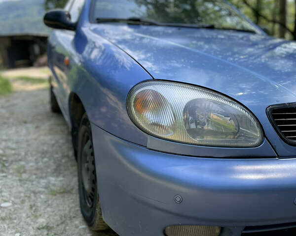 Синий Дэу Ланос, объемом двигателя 1.5 л и пробегом 213 тыс. км за 2000 $, фото 1 на Automoto.ua