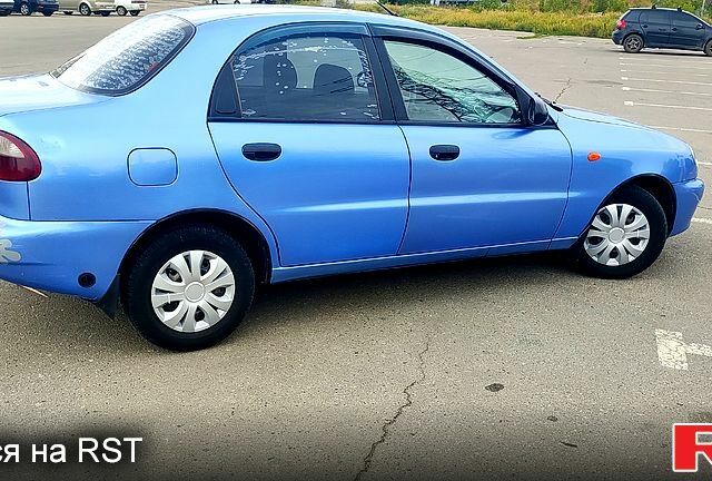 Синий Дэу Ланос, объемом двигателя 1.5 л и пробегом 0 тыс. км за 2300 $, фото 1 на Automoto.ua