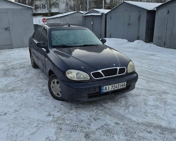 Синій Деу Ланос, об'ємом двигуна 1.5 л та пробігом 225 тис. км за 2000 $, фото 1 на Automoto.ua