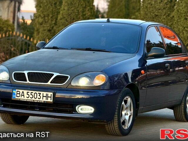 Синий Дэу Ланос, объемом двигателя 1.5 л и пробегом 168 тыс. км за 2550 $, фото 1 на Automoto.ua