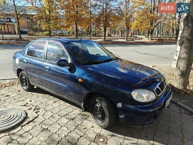 Синій Деу Ланос, об'ємом двигуна 1.5 л та пробігом 300 тис. км за 1300 $, фото 1 на Automoto.ua