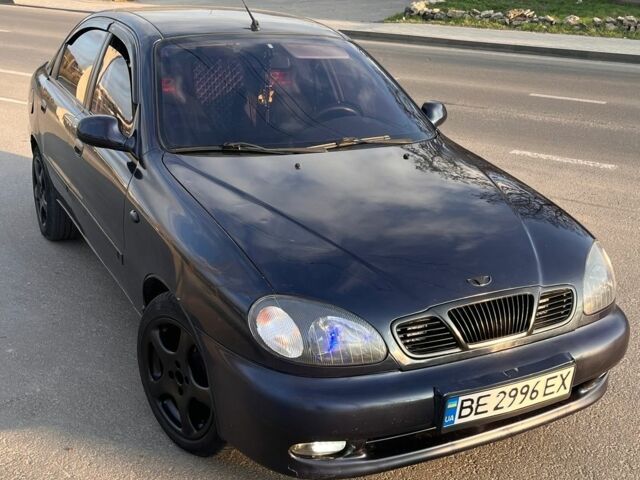 Синий Дэу Ланос, объемом двигателя 1.5 л и пробегом 270 тыс. км за 3300 $, фото 1 на Automoto.ua