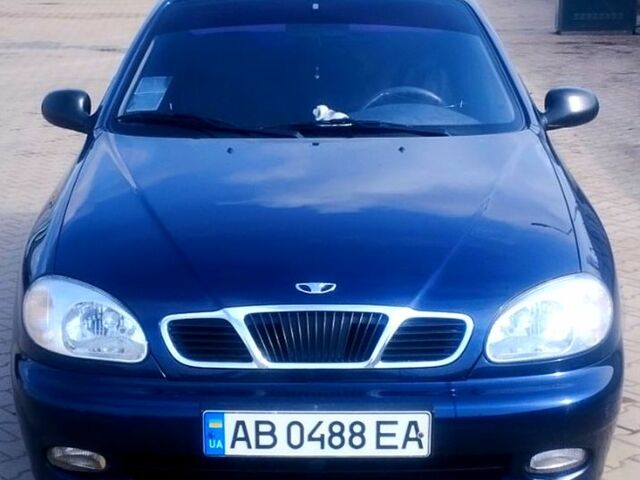 Синий Дэу Ланос, объемом двигателя 1.5 л и пробегом 82 тыс. км за 2500 $, фото 1 на Automoto.ua