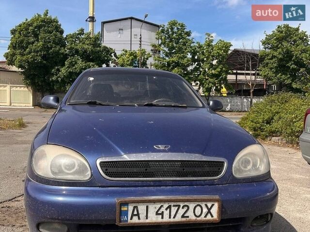 Синій Деу Ланос, об'ємом двигуна 1.5 л та пробігом 357 тис. км за 1200 $, фото 1 на Automoto.ua