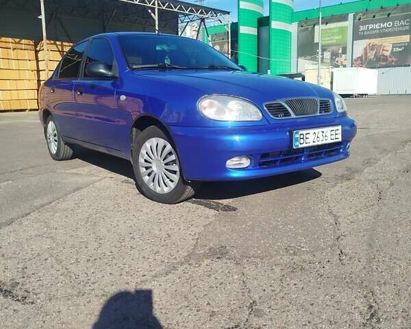 Деу Ланос 2007 у Миколаєві на Automoto.ua Синій Деу Ланос, об'ємом двигуна 1.5 л та пробігом 270 тис. км за 2700 $, фото 1 на Automoto.ua