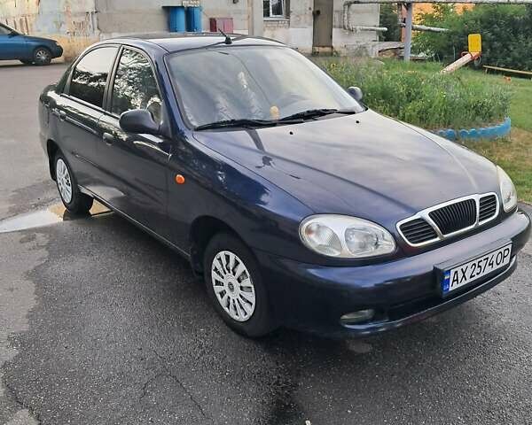 Синій Деу Ланос, об'ємом двигуна 1.5 л та пробігом 180 тис. км за 3150 $, фото 1 на Automoto.ua