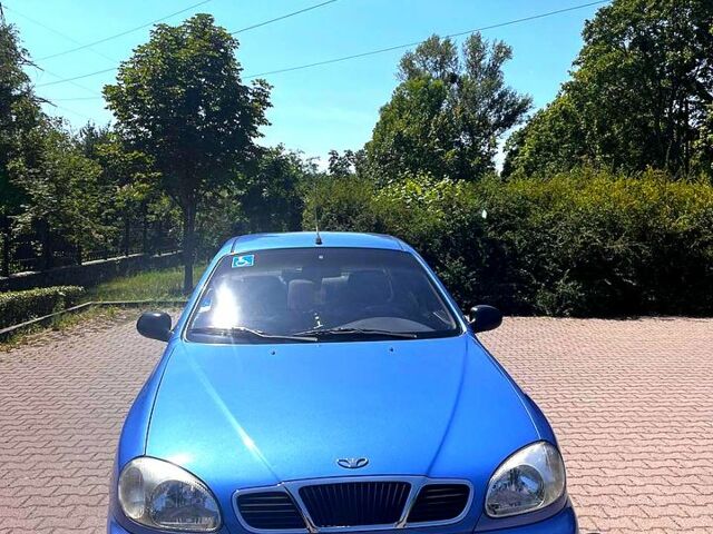 Синий Дэу Ланос, объемом двигателя 1.4 л и пробегом 79 тыс. км за 2200 $, фото 1 на Automoto.ua