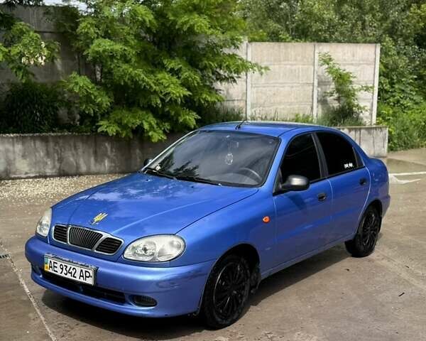 Синий Дэу Ланос, объемом двигателя 1.5 л и пробегом 250 тыс. км за 3600 $, фото 1 на Automoto.ua
