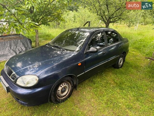 Синій Деу Ланос, об'ємом двигуна 1.5 л та пробігом 197 тис. км за 2300 $, фото 1 на Automoto.ua
