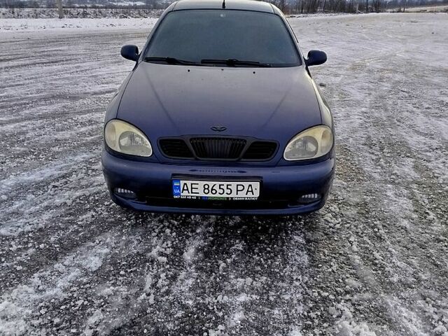 Синий Дэу Ланос, объемом двигателя 1.5 л и пробегом 19100 тыс. км за 2500 $, фото 1 на Automoto.ua