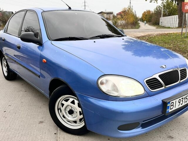 Синій Деу Ланос, об'ємом двигуна 1.5 л та пробігом 173 тис. км за 2350 $, фото 1 на Automoto.ua