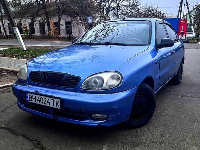 Синій Деу Ланос, об'ємом двигуна 1.4 л та пробігом 200 тис. км за 1999 $, фото 1 на Automoto.ua