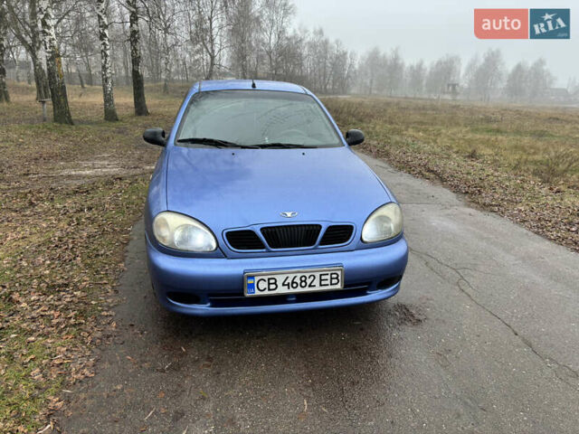 Синій Деу Ланос, об'ємом двигуна 1.39 л та пробігом 200 тис. км за 2350 $, фото 1 на Automoto.ua