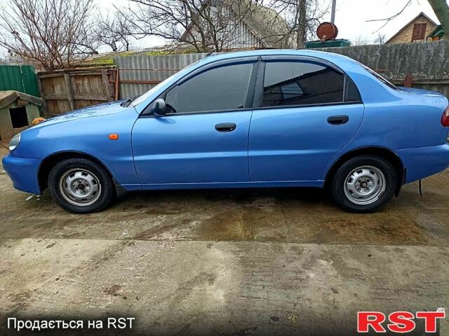 Синій Деу Ланос, об'ємом двигуна 1.4 л та пробігом 134 тис. км за 2200 $, фото 1 на Automoto.ua