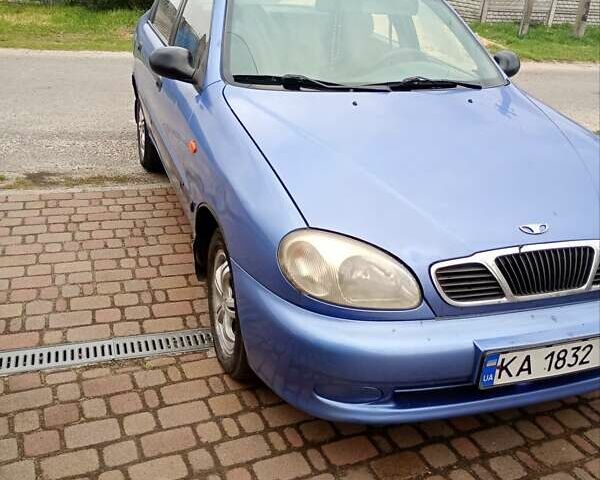 Синій Деу Ланос, об'ємом двигуна 1.5 л та пробігом 250 тис. км за 2300 $, фото 1 на Automoto.ua