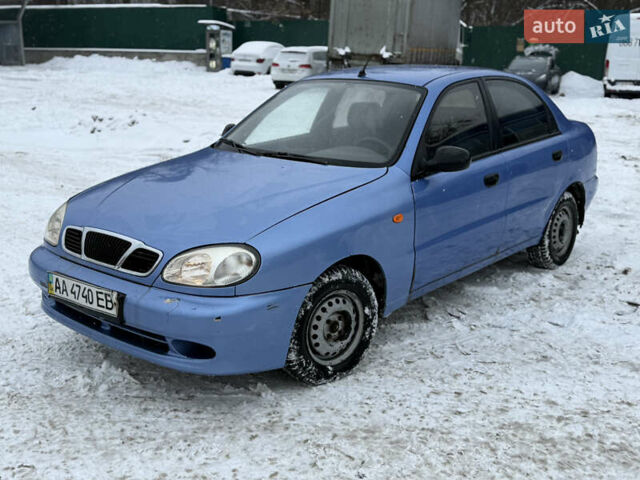 Синій Деу Ланос, об'ємом двигуна 1.5 л та пробігом 220 тис. км за 1300 $, фото 1 на Automoto.ua