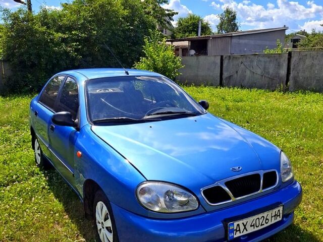 Синий Дэу Ланос, объемом двигателя 1.5 л и пробегом 0 тыс. км за 1250 $, фото 1 на Automoto.ua