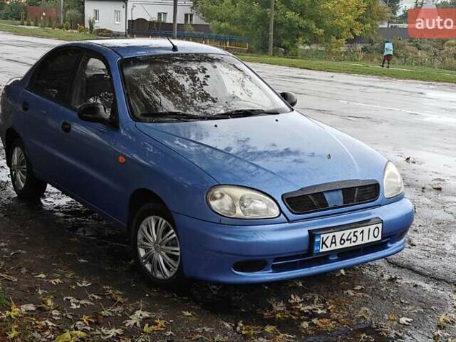 Синій Деу Ланос, об'ємом двигуна 1.5 л та пробігом 159 тис. км за 2800 $, фото 1 на Automoto.ua