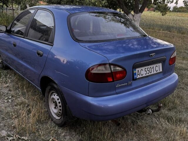 Синий Дэу Ланос, объемом двигателя 1.4 л и пробегом 3 тыс. км за 2100 $, фото 1 на Automoto.ua