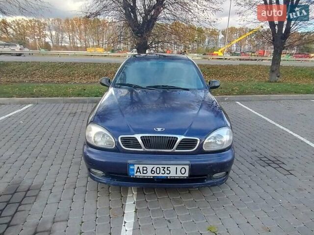 Деу Ланос 2007 у Вінниці на Automoto.ua Синій Деу Ланос, об'ємом двигуна 1.5 л та пробігом 270 тис. км за 1750 $, фото 1 на Automoto.ua