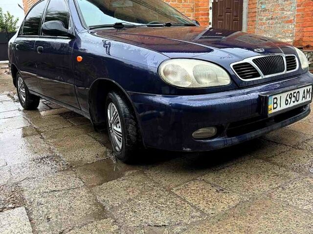 Дэу Ланос 2007 в Полтаве на Automoto.ua Синий Дэу Ланос, объемом двигателя 1.5 л и пробегом 219 тыс. км за 1950 $, фото 1 на Automoto.ua